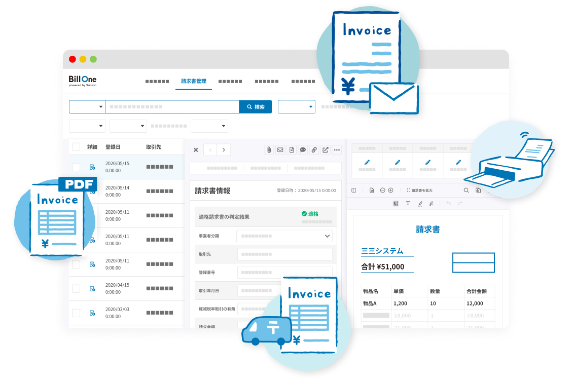 受領・一元管理