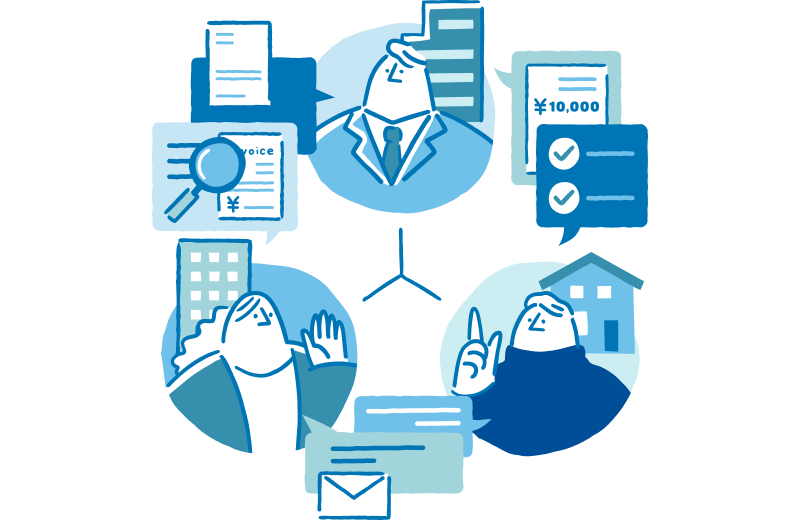 社内の連携が<br />スムーズになる