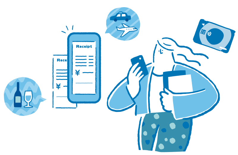 経費の立替払いをなくせる