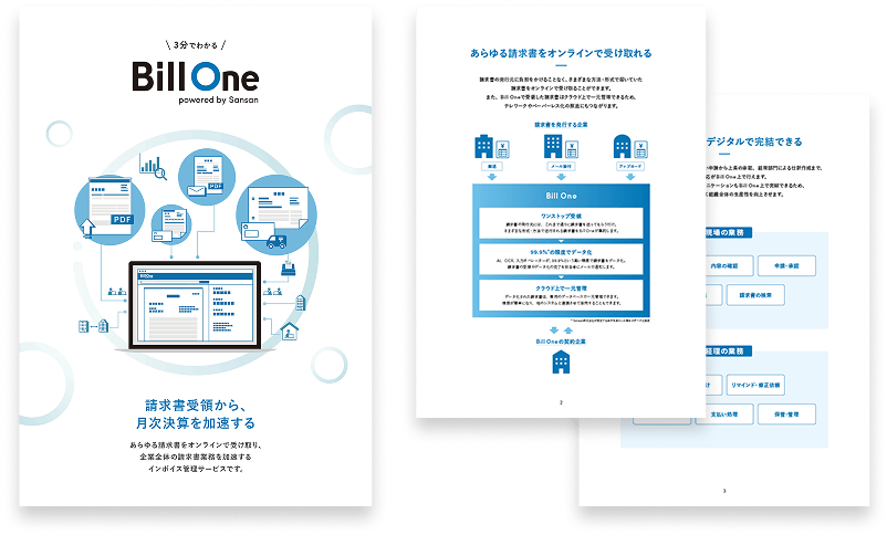 3分でわかる Bill One